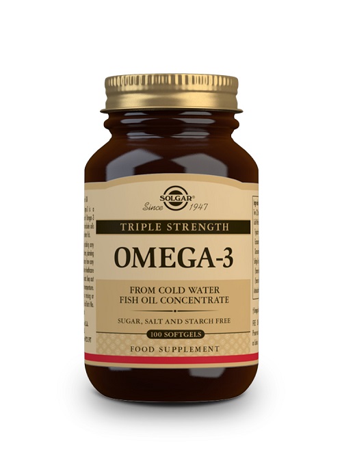 Solgar Omega 3 Triple Strength 100 Soft Gels